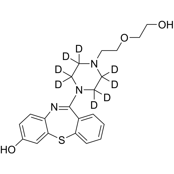 7-Hydroxy Quetiapine-d8 1185098-57-0